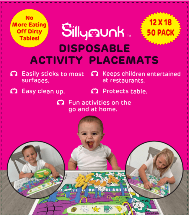 Toddler Disposable Placemats
