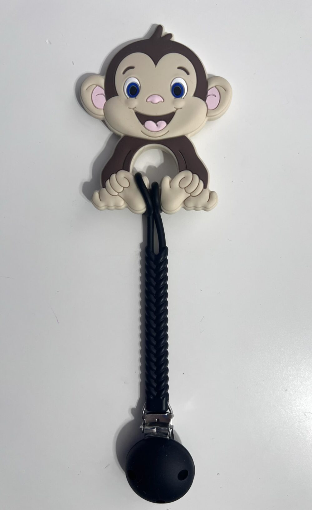 monkey teething clip