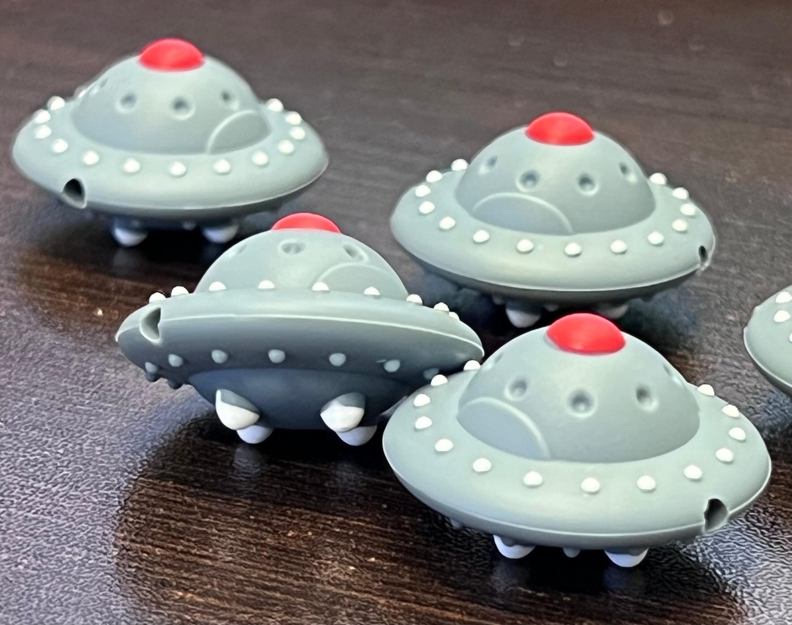 Silicone UFO Beads Alien Beads