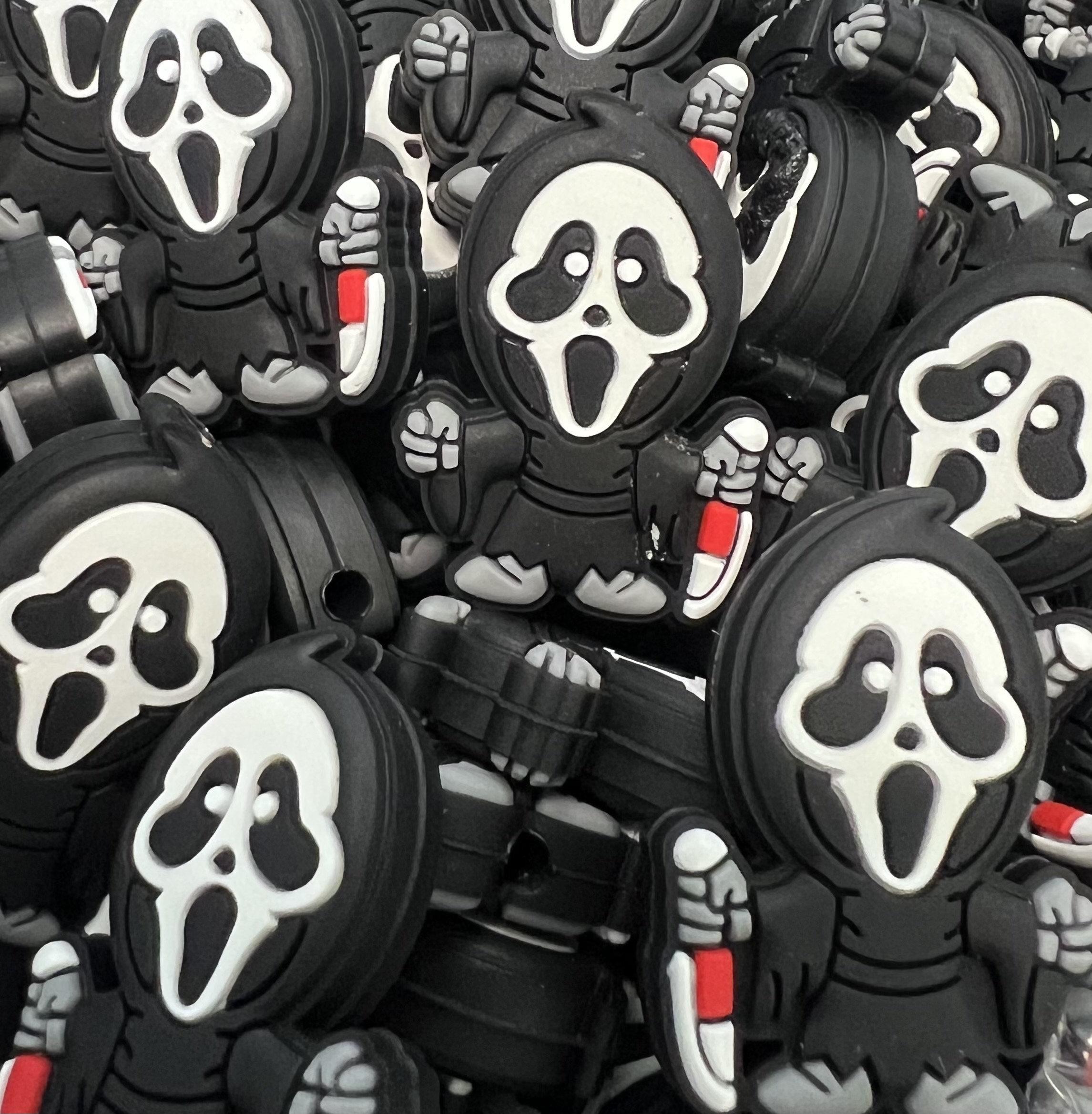 ghost face beads