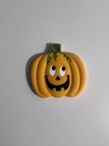 Silicone Pumpkin Teething Pendant