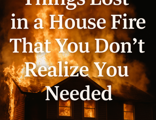 5 Little Things Lost in a House Fire That You Dont Realize You Needed