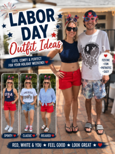 20 Labor Day Party Ideas: Hosting Essentials, Decor, Recipes & Pool Party Fun 17 labor day outfit ideas