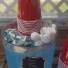 2 Gallon Drink Dispensers for Parties 2 PACK with Stand